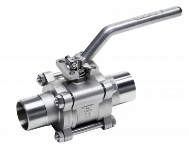 GEFA Three-piece food ball valve DG1L