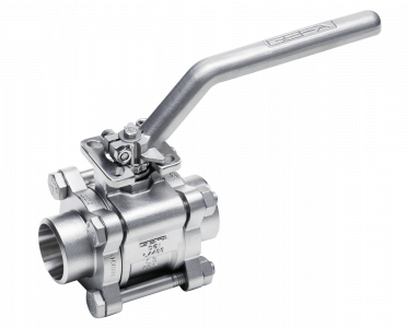 GEFA Three-piece ball valves